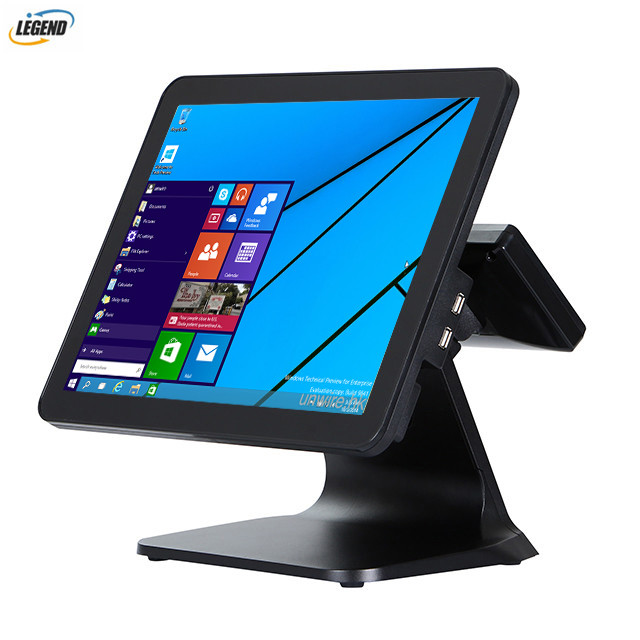 15 Inch Restaurant Equipment POS Cash Register Intel Celeron J1800 Dual Core 2.45 GHz CPU