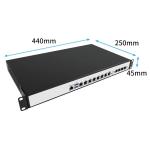 Core I3 I5 I7 Processor Industrial Mini PC With 1xPCI-E X8 Slot And 2xMini-PCIE