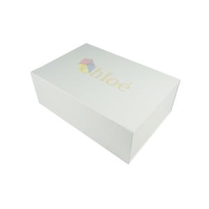 China Folding Magnetic Closure Brand Custom Logo Apparel Clothing Box Packaging Luxury Paper Rigid Cardboard on sale