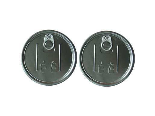 Quality Factory Standard Full Aperture Easy Open End Tinplate TFS Lid EOE for Food Can Easy Open End for sale