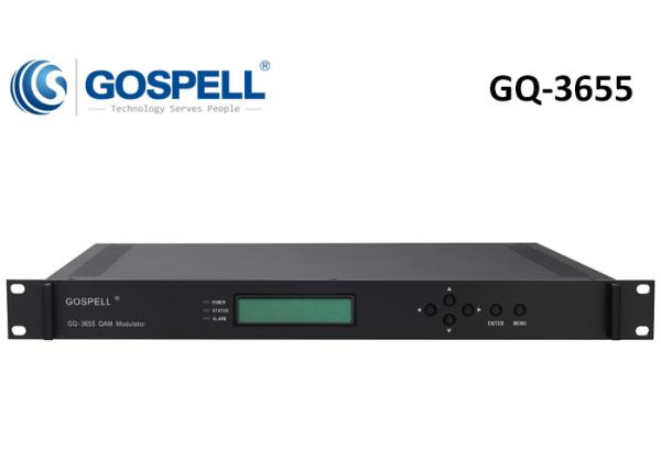 Quality GQ-3655 Multi-functional IPQAM, re-multiplexing, scrambling and modulating for sale