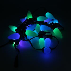 Buy cheap PVC SMD5050 RGB String Lights Frosted Bulb Style 16 Bit Mini LED String Lights product