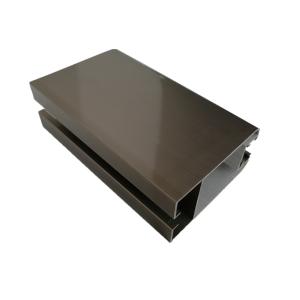 Buy cheap Customized Champagne Electrophoresis Anodized Aluminum Profiles 6063 Aluminum Extrusion For Window And Door product