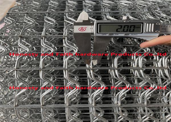 Quality 2.0mm Wire Diameter 25.4mm Pipeline Reinforced Mesh For Oil Pipeline for sale