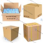 400W Precision Carton Folding Sealing Strapping Machine Electric Driven Type