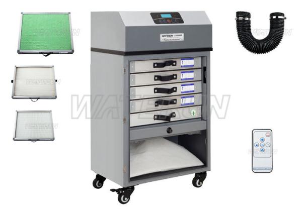Quality Multiple Hepa Filter Chemical Electric Fume Extractor Flexible Arm for sale