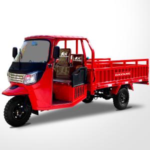 Motorized Three Wheel Cargo Tricycle with High Load Capacity and Powerful Engine