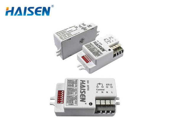 Quality 120-277 V AC Microwave Switch Occupancy Sensor Commercial High Sensitivity for sale
