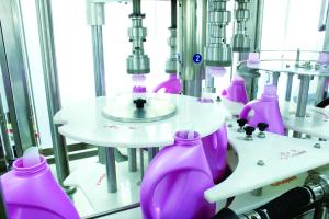Buy cheap 4KW Precise Torque Control Plastic Bottle Capping Machine product