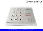 USB / PS2 Interface Stainless Steel Numeric Key Pad with 16 Flat Keys