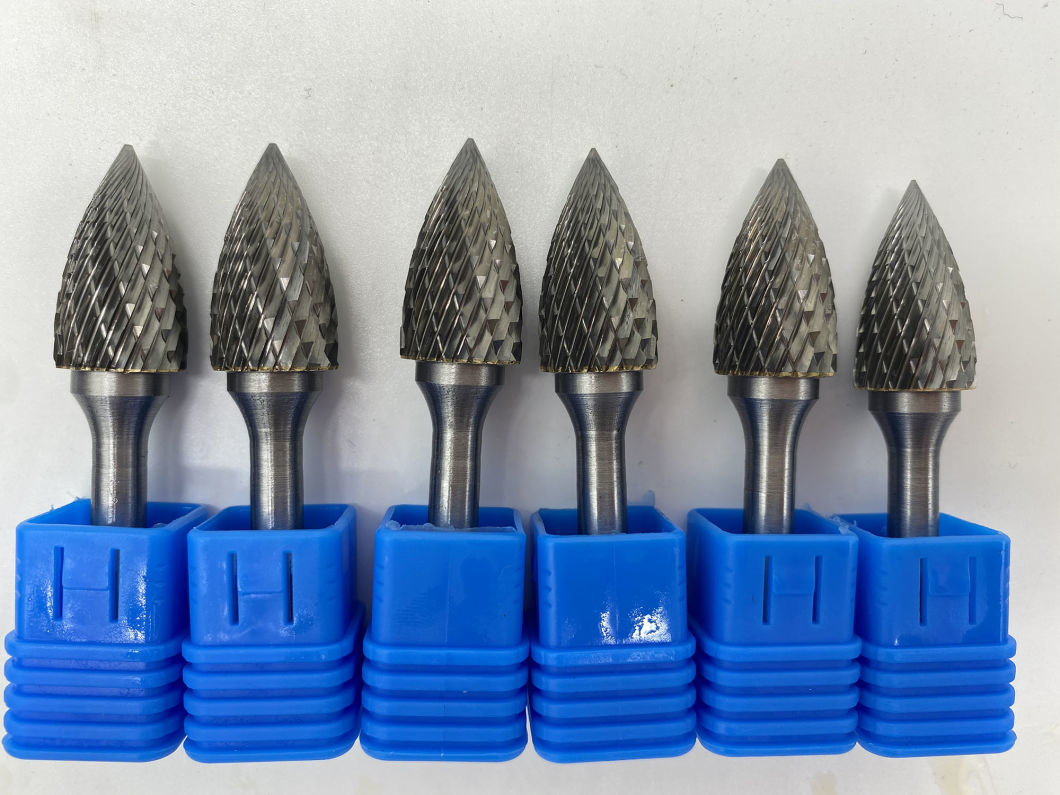1/8 Shank Single Cut Files Hra85 Rotary Tool Accessory Drill Chucks Accessories Tungsten Carbide Burr Set