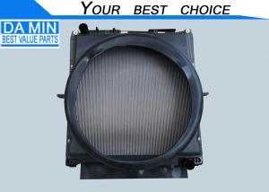 Buy cheap 6UZ1 Isuzu Radiator 8974321060 Qingling 1301010-D15YR For Giga VC61 Aluminum Cooling Core And Plastics Fan Guide product
