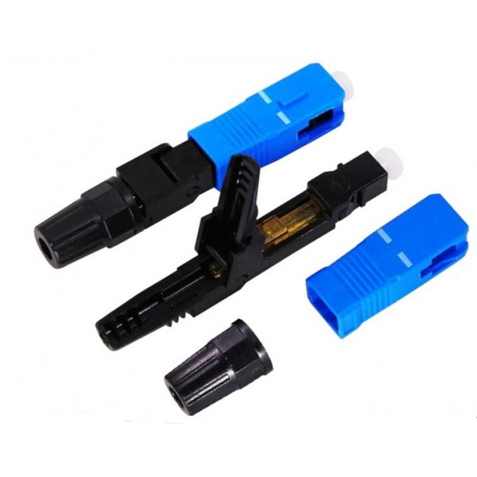Embedded Field Assembly Optical Connector Low Insertion Loss For FTTH Outlets