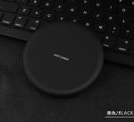 Customized Logo Printing Round Wireless Charger For Mobile Phone With USB HUB
