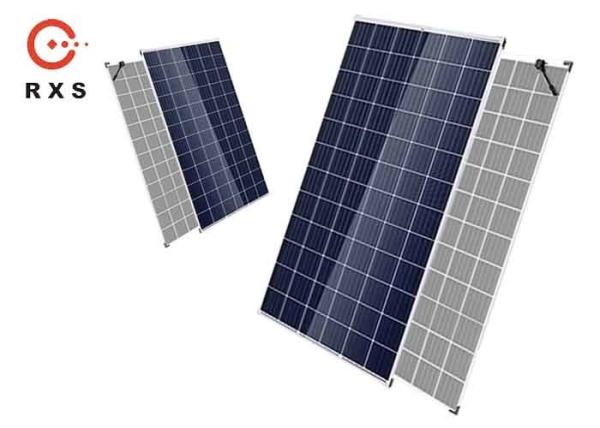 Quality 320W Multicrystalline Solar Panels Double Tempered Glasses Strengthen Cracking Resistance for sale