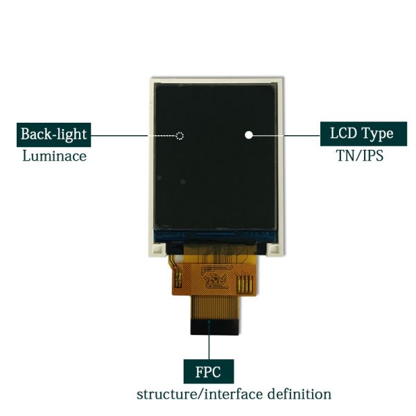 High Brightness 300Nits 1.77 Inch LCD Screen Module TFT 128*160