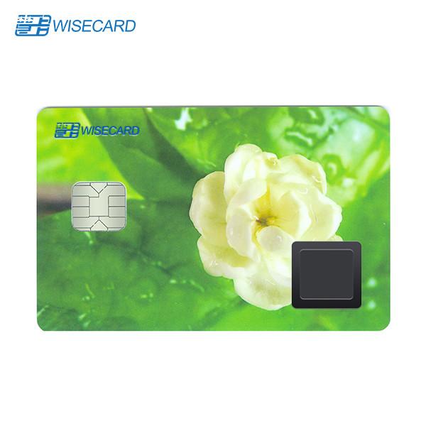 Quality Multi Purpose Card Payment Biometric RFID Card With Chip Magstripe for sale