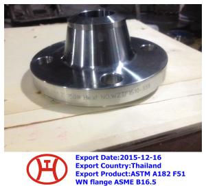 UNS S31803 1.4462 ASTM A182 F51  WN flange