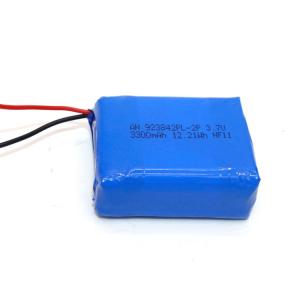 China 12.21Wh 3.7V 3300mAh Li Polymer Battery Pack on sale