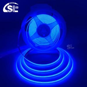 Buy cheap SL- COB-03208DB 8mm PCB Width 180 Degree Viewing Angle Blue LED Light Strip product