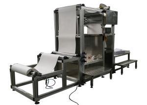 China RAL 7038 HEPA Filter Making Machine compound polyester Material on sale