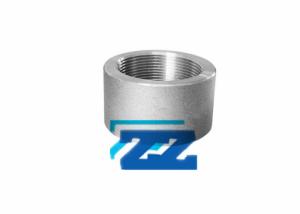 3 / 4  Class 3000 Forged BSPP Pipe Fittings , ASTM A182 F5 Pipe End Cap