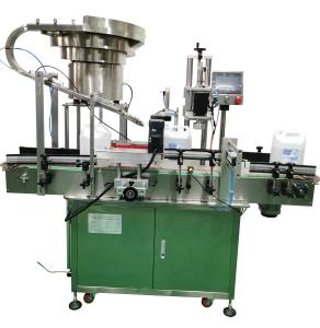 Buy cheap PLC Programmable Water Bottle Filling And Capping Machine For 1L -5L Jar product