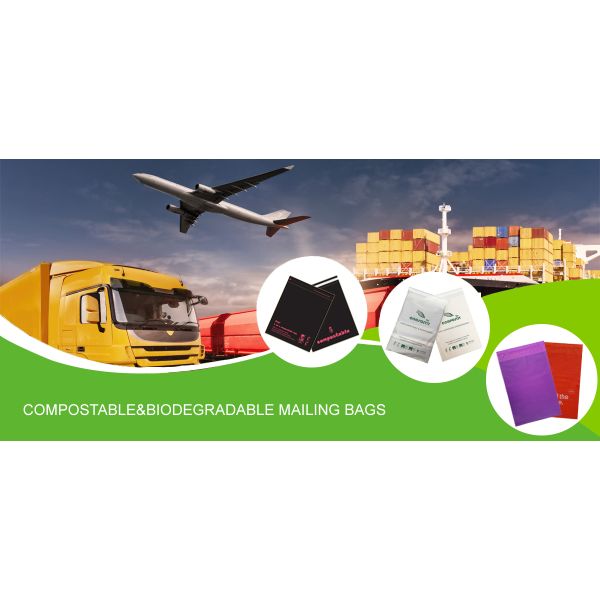 Antiwear Rainproof Mailer Shipping Bags Self Sealing Multipurpose