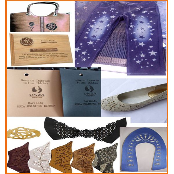 2030 Leather Laser Cutting Machine 100W 180W For Shoes Handbag