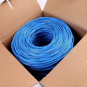 10Gbit Cat6 UTP Ethernet Cable HDPE Insulation LSZH Jacket