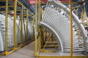 China high capacity Industrial Cyclone Separator Industrial Dust Cyclone on sale