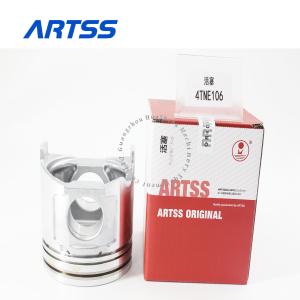 Practical 4TNE106 Engine Parts Piston , Yanmar Forged Steel Pistons