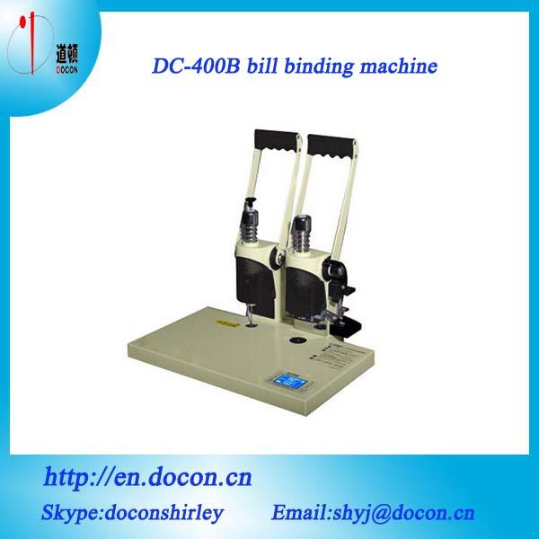 Quality DC-400B  manually bill binding machine for sale