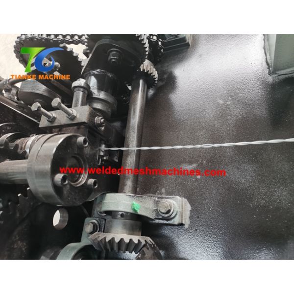 2.2KW Barbed Fencing Wire Making Machine 2.8mm PVC Coated Wire