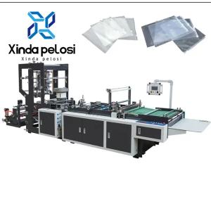 Automated Zipper Bag Making Machine 220V/380V Easy To Operate