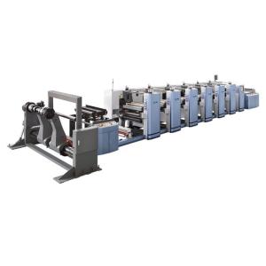 Buy cheap Paper Roll to roll Flexo Printing Machine product