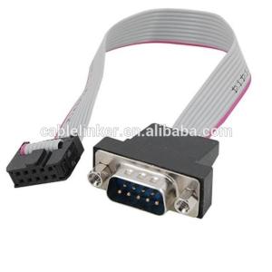 Buy cheap Flexible DB 9 10 Pin IDC Ribbon Cable Copper Conductor Optional Shield product