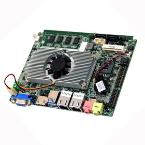 Buy cheap Haswell I5-4200U 3.5&quot; Industrial Pc Motherboards 6 COM 2 LAN 4GB RAM With Aluminum Fan product
