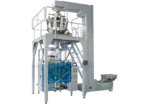 Quad Seal Bag Vertical Form Fill And Seal Packaging Machines Human Machine Operation