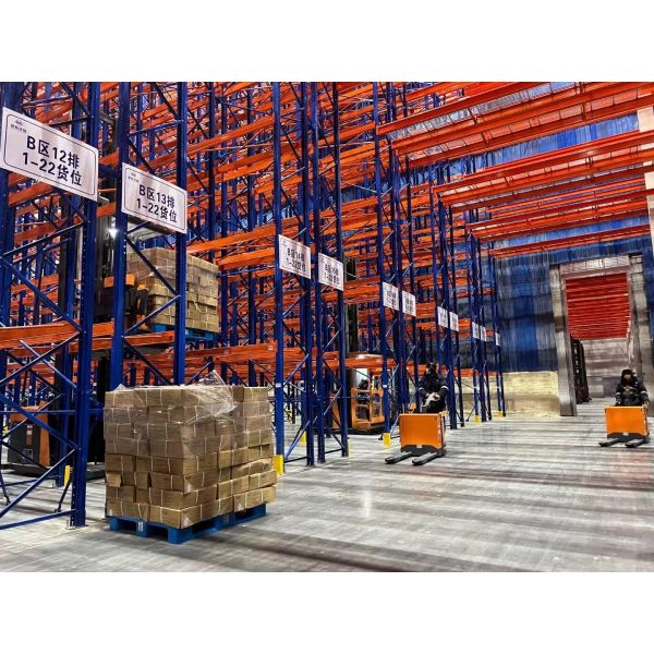 Adjustable Double Deep Pallet Racking System For Heavy-Duty Warehouse Storage