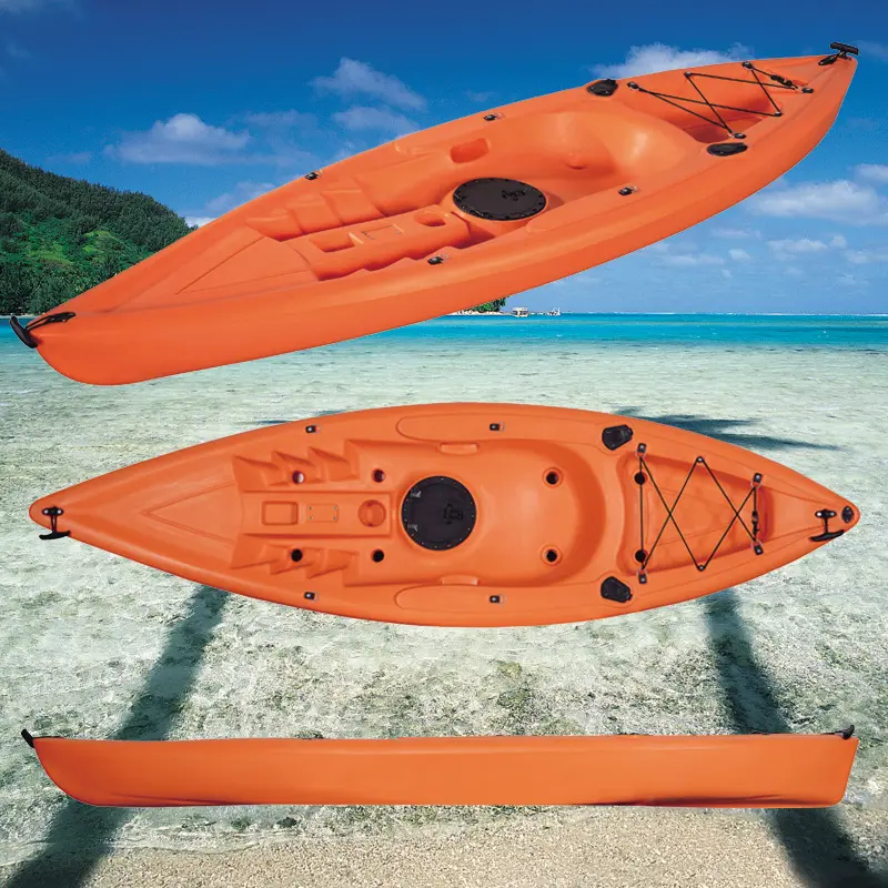 Fibreglass Speed Plastic Rowing Boat Composite Frontier Kayak