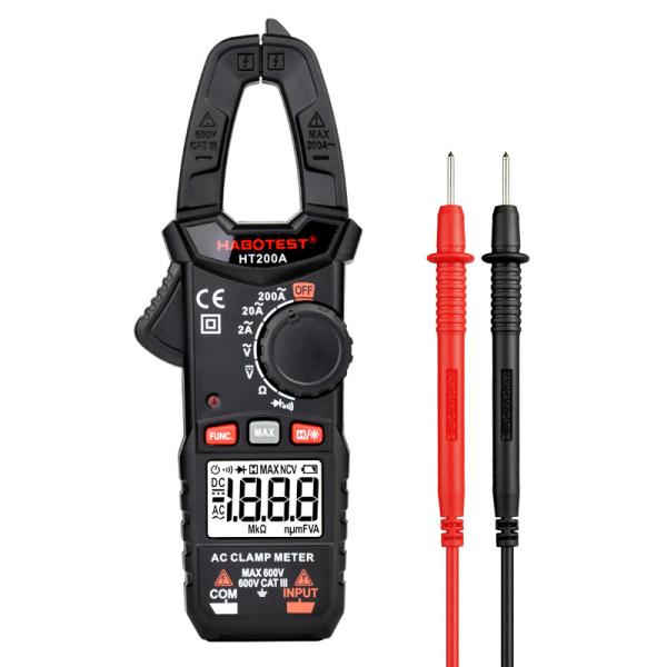 Quality 100mF HT206D Digital Smart Clamp Meter 6000 Counts for sale