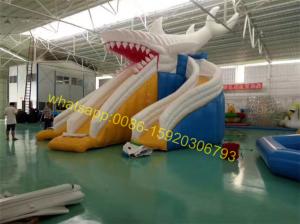 Buy cheap giant shark slide water product