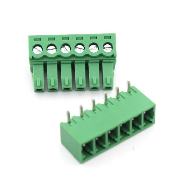 Quality Pluggable Terminal Block Connector 3.5/3.81mm for sale