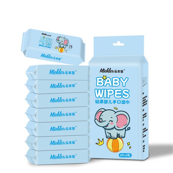 Quality spunlace Non Woven Wet Wipes Sensitive Skin Wet Wipes For Cleaning Babies for sale