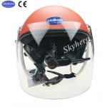 Noise cancel Powered paragliding helmet White PPG helmet EN966 Paramotor helmet