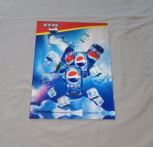 China Reusable UV Printing 3D Lenticular Advertising Printing on sale