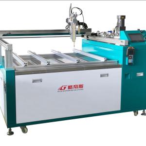 Buy cheap 3 Axis Automated Adhesive Dispenser Black Silicone Gluing Dispenser Customized product