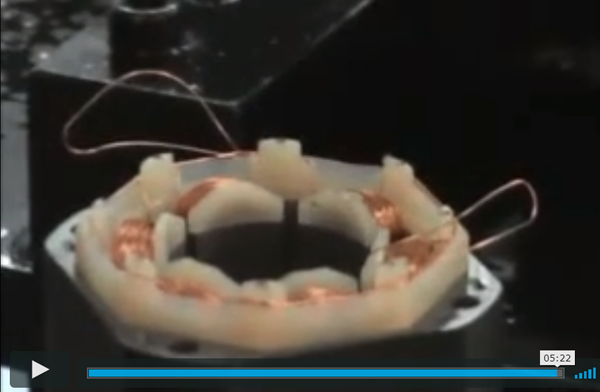 BLDC Motor Stator Needle Winding Machine With Tooth Coil Tap Wire