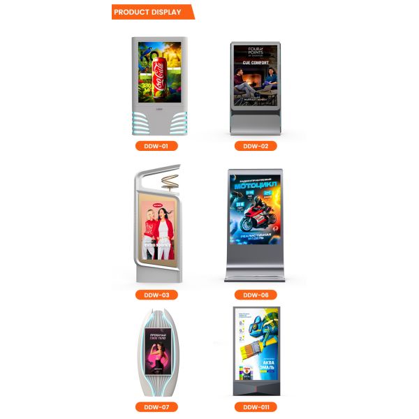 Easy installation IP65 waterproof p4 p5 p6 p8 p10 3680hz 8000nits outdoor led digital signage